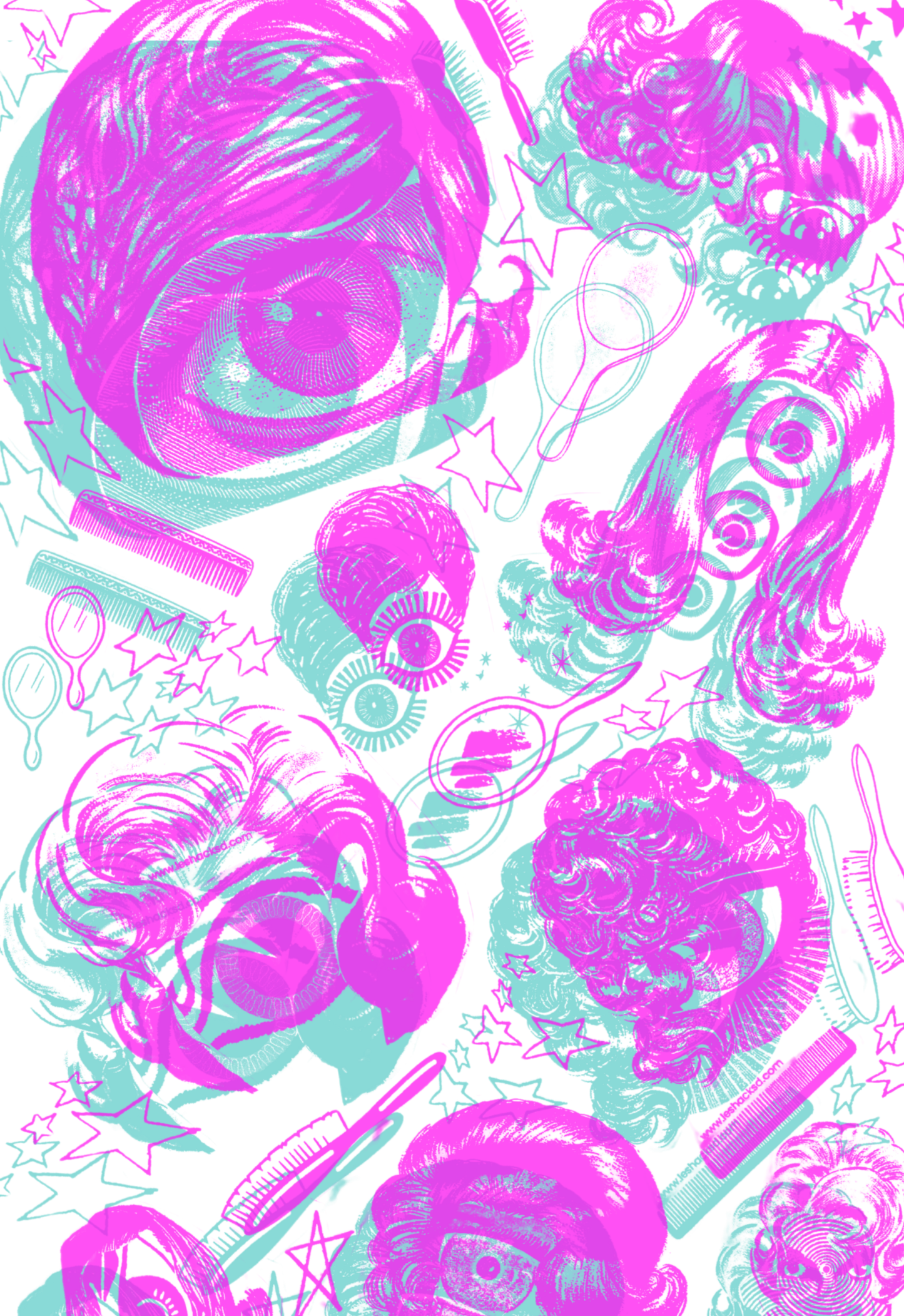 "In The Eye Of The Beholder" Wrapping paper sheets
