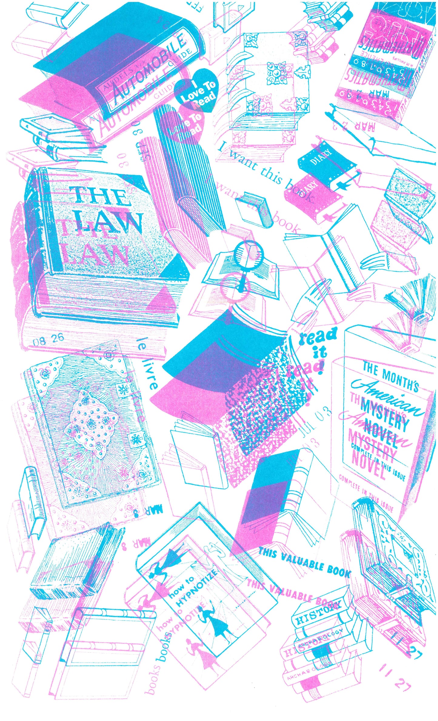 Risograph Books Print - Limited Edition!